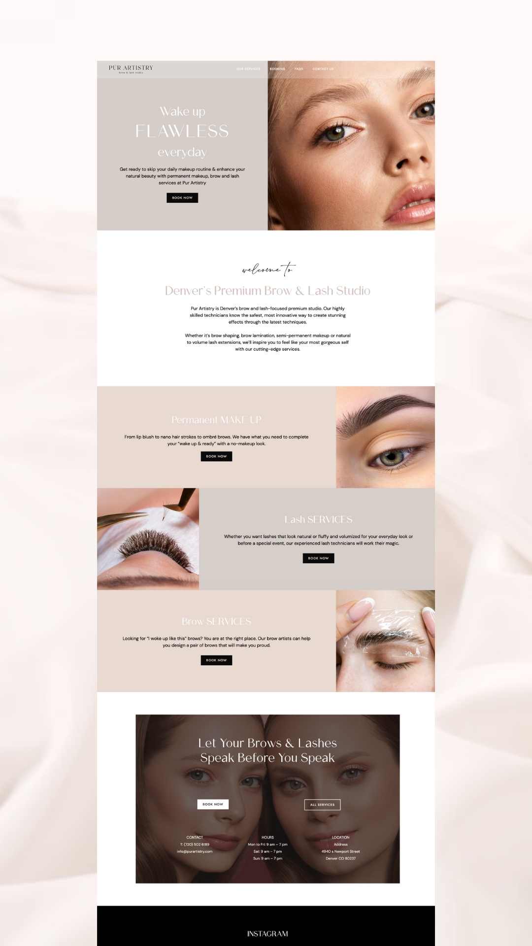 Pur Artistry Website