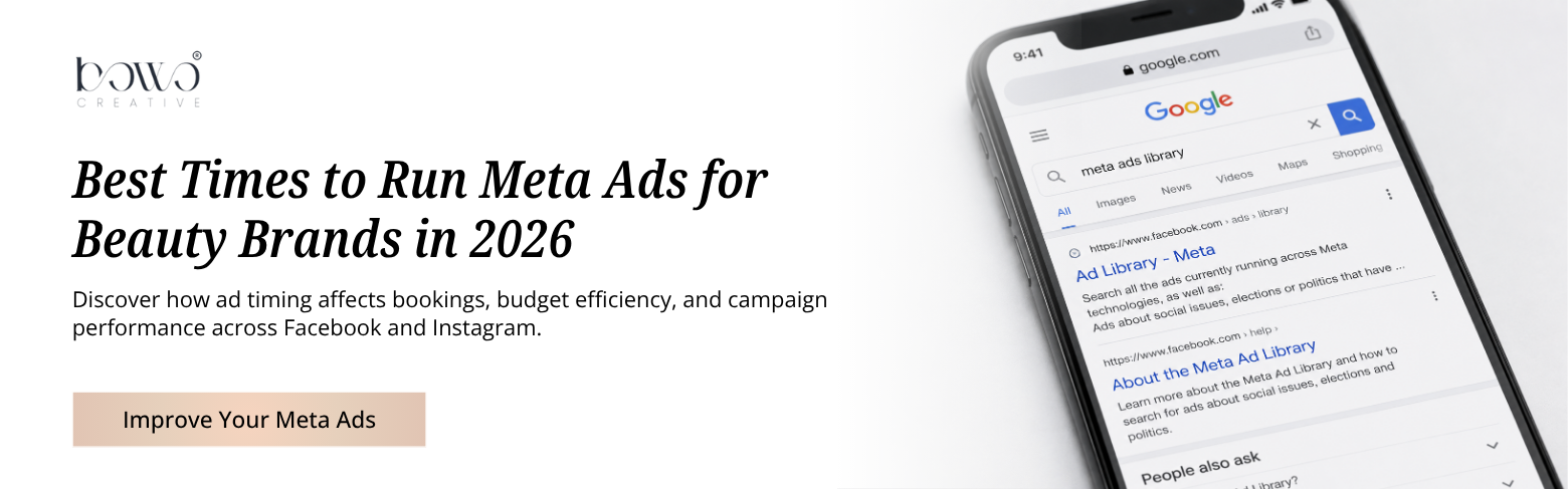 Best Times to Run Meta Ads for Beauty Brands 2026