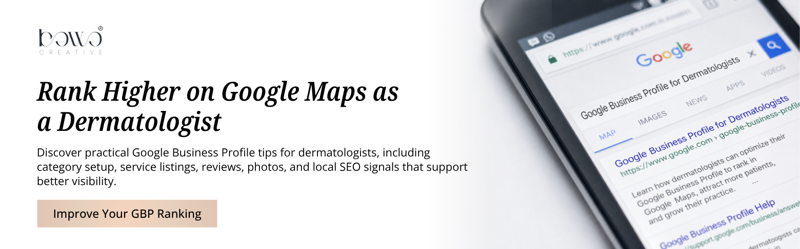 Google Business Profile for dermatologists